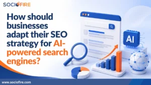 How should businesses adapt their SEO strategy for AI-powered search engines